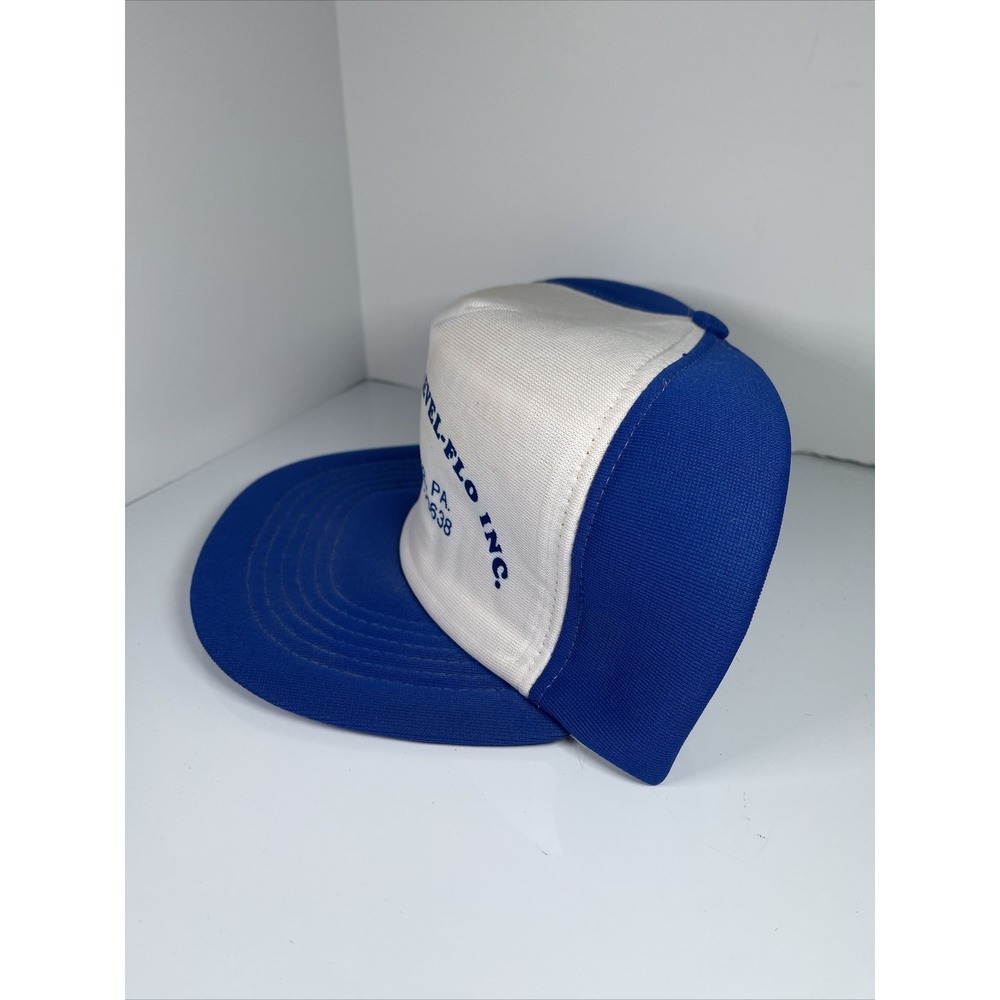 Vintage Lancaster Level-Flo Inc Snapback Trucker Hat Cap Pennsylvania Full Foam - Picture 5 of 9